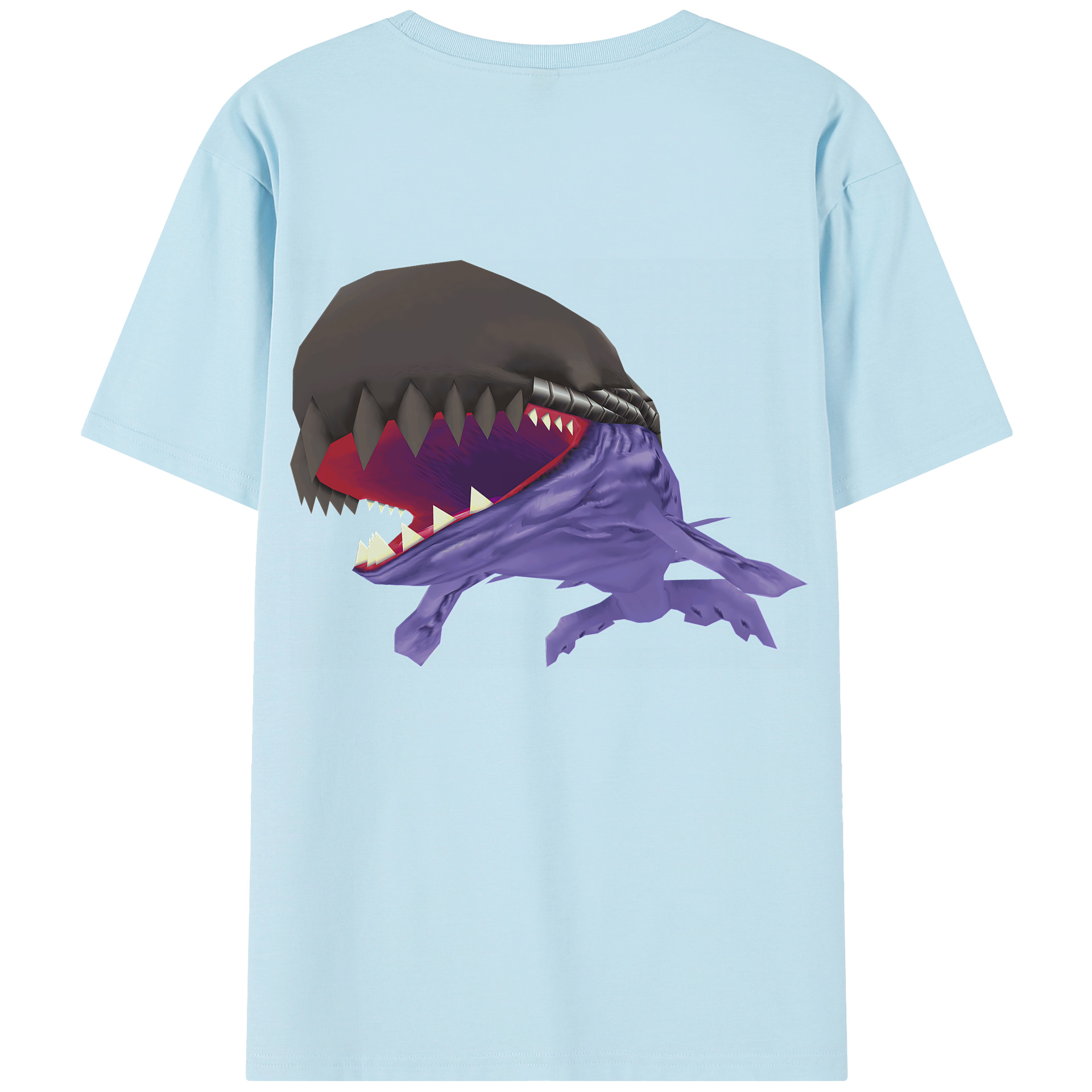 （画像用） Digimon デジタルモンスター/デジモン 綿100％半袖Tシャツ（背面プリント）